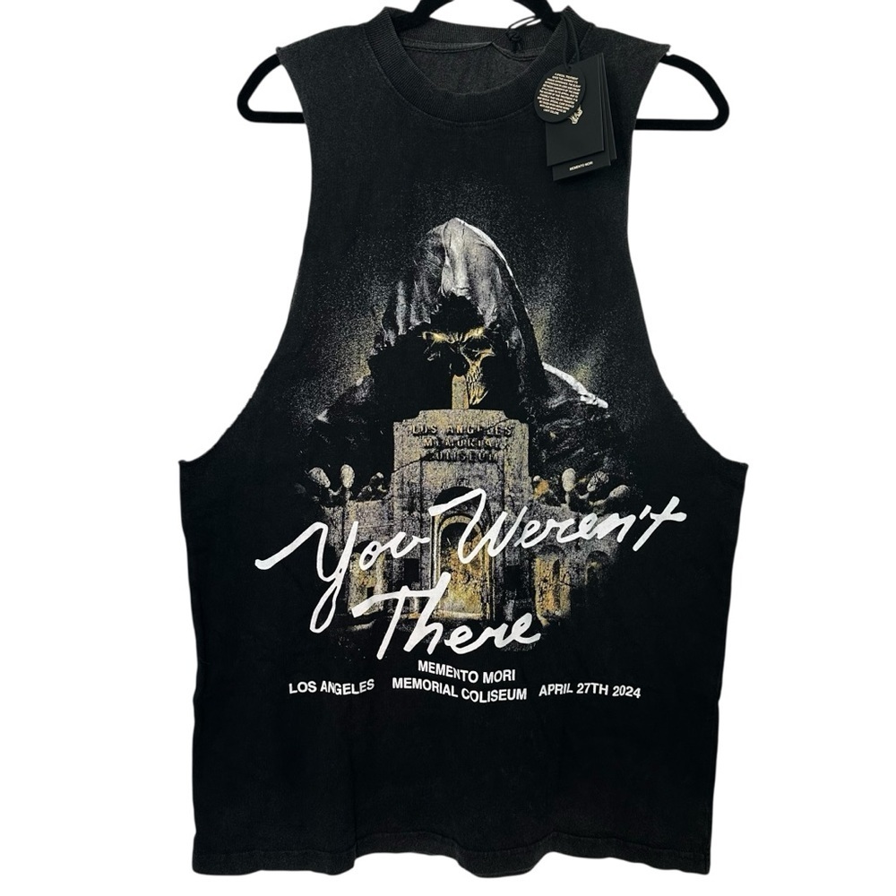 Darc Sport Memento Mori MENS black tank NWT SIZE LARGE